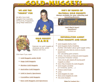 Tablet Screenshot of gold-nuggets.org
